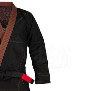 Uniforme de Jiu Jitsu Brasileño de Fabricación Profesional, Logotipo Personalizado Impreso, Talla Grande, Color Sólido, Adultos, 100% Algodón Transpirable - Product Image 4