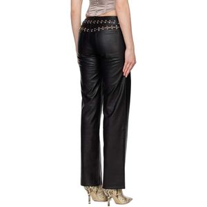 Black Canvas Winter Streetwear <b>Pants</b> Custom Mid Waist Cross-<b>pants</b> Breathable Eco-Friendly High Quality Women's - Product Image 2