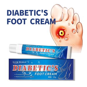 Krim Perawatan Kesehatan Tubuh Herbal Ramah Lingkungan 20G Laris Manis untuk Perawatan Kaki Diabetes, Salep Pelembap Kaki, Krim Diabetes - Product Image 3