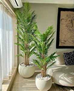 Ensemble de jardinières contemporaines en fibre de verre, pots de fleurs ronds, grands et petits, pour patio, balcon, décoration intérieure, salon - Product Image 5