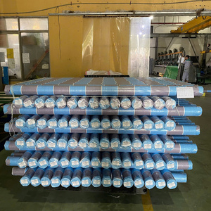 Bâche en PE bleue durable, écologique, résistante au vent, imperméable, résistante aux UV, résistante aux déchirures, de poids moyen, tissée, pour l'agriculture - Product Image 5