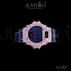 Reloj de pulsera de alta calidad con diamantes de moissanita VVS, bisel con incrustaciones, hecho a mano, estilo hip-hop para hombre, moderno, a precio de mayoreo. - Product Image 4