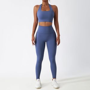 Novedades en Ropa Deportiva para Mujer, Camiseta de Manga Corta para Correr, Leggings de Cintura Alta, Conjunto de Yoga para Gimnasio y Entrenamiento - Product Image 1