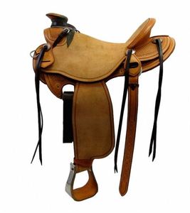 Selle de cheval western confortable à assise profonde pour l'équitation d'endurance et les longues distances au meilleur prix - Product Image 1