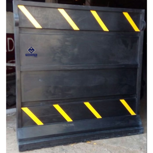 Barricadas de Tráfico de Plástico Modernas en Forma de T de Alta Calidad 2026, Barrera de Seguridad Vial Duradera Llena de Agua para Jardines, Proveedor de Jardinería - Product Image 3