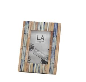 Best-seller Cadre photo fait main avec incrustation d'os et de résine Décoration de bureau à domicile de haute qualité - Product Image 1