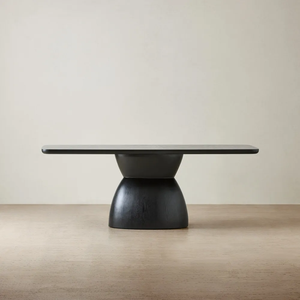 Modern Convertible Extendable Coffee Table <b>Solid</b> <b>Wood</b> Minimalist Home Furniture Decor Design Custom Shape Living Room KUSUM ART - Product Image 1