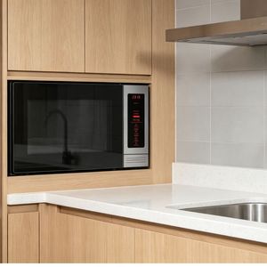 Four à <span class=keywords><strong>micro</strong></span>-ondes électrique domestique en acier inoxydable 20L avec panneau tactile et fonction grill pour camping-car/voiture - Product Image 6