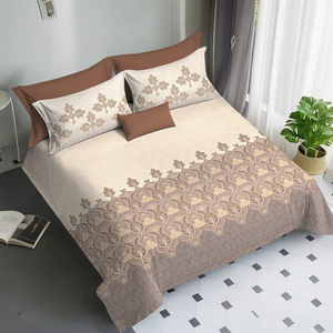 Juego de Sábanas de Algodón Puro Extra Lujosas, Tamaño King, Sin Costuras |   Tela Suave de Primera Calidad |   Colección de Dormitorios Elegantes |   Estilo Hotelero - Product Image 1