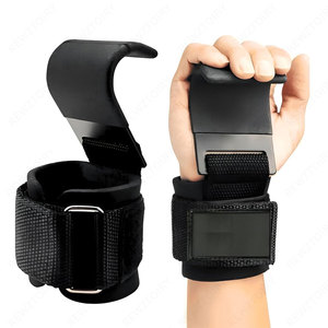 Universal Nylon Non-Skid Wrist Brace with <b>Hook</b> & Loop Closure for Summer Weight Lifting Support - Product Image 1