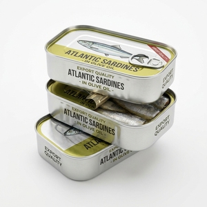 Sardines de haute qualité <span class=keywords><strong>en</strong></span> conserve, produit de <span class=keywords><strong>la</strong></span> pêche transformé pour les repas rapides, <span class=keywords><strong>la</strong></span> restauration et l'industrie alimentaire commerciale - Product Image 5