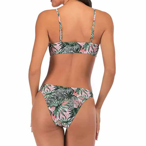 Nouvel ensemble de bikini sublimé pour femme, cousu sur mesure, confortable, anti-plis, respirant, sans couture, écologique, sans armatures - Product Image 2