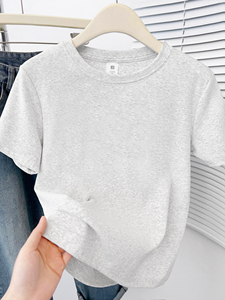 Custom Women's Y2K Blank <b>White</b> Cotton T <b>Shirt</b> <b>Slim</b> <b>Fit</b> Short Sleeve Fashion Top - Product Image 5