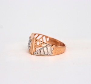 Anillo de Oro Amarillo Sólido de 14K con Diamante Cultivado en Laboratorio de 1 Quilate, Corte Redondo, Brillante y Pulido, Anillo de Boda para Mujer, Color D a G, Claridad IF SI2 - Product Image 4