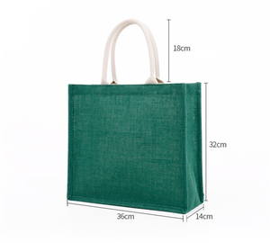 Handmade Green Fiber Jute Tote <b>Bag</b> Eco Friendly Natural Fiber Carry <b>Bag</b> for Shopping and Daily Activities - Product Image 3