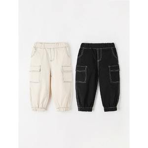 Pantalon cargo coréen OZKIZ de qualité supérieure pour enfants, style décontracté pour garçons de 2 à 7 ans, collection printemps/automne, mode enfantine en gros - Product Image 1