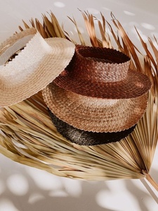 Chapeau feuille de palmier, chapeau de paille - Product Image 4