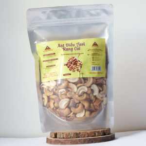 Demi-noix de cajou grillées biologiques du Vietnam, 500g, en sachet refermable, 99% noix, 1% sel, marque Dong Phu, prix usine, durée de conservation 12 mois, offre spéciale - Product Image 2