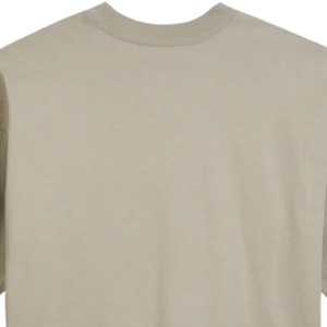 เสื้อยืดโอเวอร์ไซส์ทรงบ็อกซี่ สีเนื้อ ผ้าฝ้ายพรีเมียม ทรงหลวม แขนสั้น สไตล์ลำลอง สตรีทแวร์ เสื้อเปล่า รับสกรีนลาย - Product Image 4