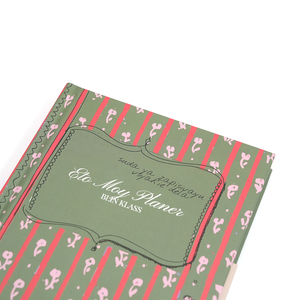 Carnet <span class=keywords><strong>de</strong></span> planification A5 à couverture rigide avec motif floral mignon, agenda <span class=keywords><strong>de</strong></span> qualité supérieure ou journal pour la planification quotidienne et mensuelle des objectifs - Product Image 5