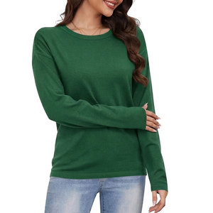 Customized Packaging <b>Women's</b> <b>Sweatshirt</b> Crew Neckline Design HIghly Versatile Vintage Streetwear Wholesale Price <b>Sweatshirt</b> - Product Image 1