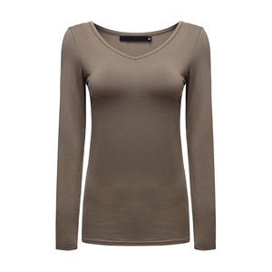 Camisetas de Yoga de Compresión de Manga Larga para Mujer, Personalizadas por Drain Sports, con Absorción de Sudor, Elasticidad en Cuatro Direcciones, Ropa Deportiva Activa, OEM - Product Image 1