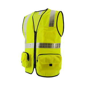 Chaleco de Trabajo de Alta Visibilidad para Hombre, Diseño Reflectante para Uso en Exteriores, Chaleco de Seguridad, Venta al Por Mayor - Product Image 5