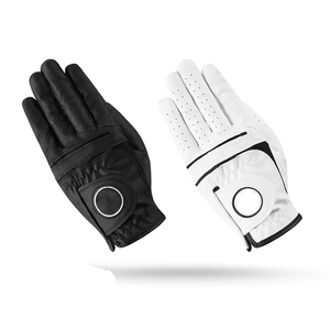 Gants de conduite en cuir noir, à doigts entiers, antidérapants, avec sangle de poignet réglable, respirants, unisexes, toutes saisons - Product Image 5