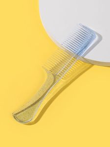 Peine para el Cabello de Resina Hecho a Mano Tradebyd, Accesorio de Estilismo Elegante para Salón, Spa y Cuidado Diario - Product Image 1