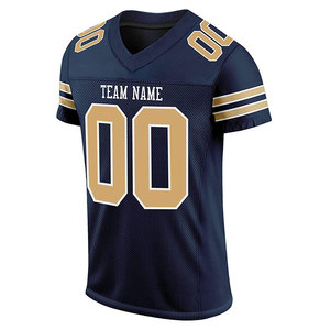 Unisex Latest Design American Football Jersey Hot Selling Adult Teamwear Apparel Material American Football Jersey Shirts - Product Image 3