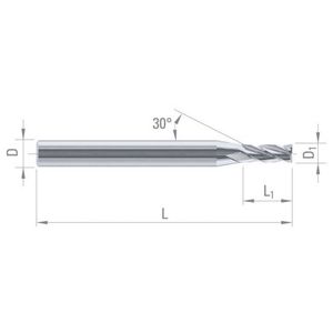 DIXI 7244 Frese a candela, corpo rinforzato - Product Image 1