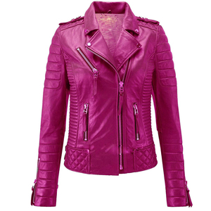 OEM Customized Embroidery Button Motorcycle Jacket PU Leather Eco-Friendly Waterproof Breathable Winter Outerwear Logo Colors - Product Image 4