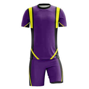 Lightweight Soccer Jersey Uniform Set Breathable Shorts Performance <b>Athletic</b> Sportswear - Product Image 2