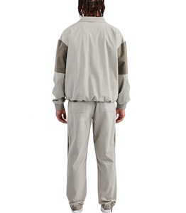 Nouveau Style Nylon coupe-vent survêtement en gros fermeture éclair coupe-vent survêtement meilleure vente respirant Nylon décontracté extérieur costume - Product Image 4