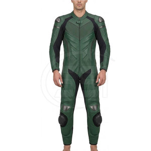 Traje de Motocicleta de Cuero Transpirable y Duradero de Primera Calidad para Uso Diario en Todas las Estaciones, Manga Larga - Product Image 2