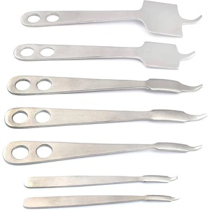Ensemble de rétracteurs ORL 7 pièces en acier inoxydable, stérilisation manuelle autoclavable, pour chirurgie orthopédique, médicale et vétérinaire - Product Image 6
