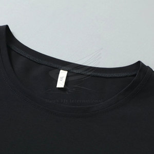 T-shirt d'été à manches courtes et col rond, orné de strass, 100 % coton, léger, respirant, décontracté, pour homme, couleur personnalisable – Meilleures ventes - Product Image 3