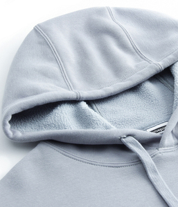 Custom 350Gsm Fleece Lined Oversized Solid Hooded Sweatshirt Unisex Pullover Hoodie Breathable Eco Friendly Winter Casual Wear - Product Image 3