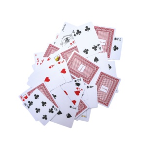 Logo personalizzato impermeabile pubblicità carte da gioco nero Core gioco di stampa di carta per uso familiare - Product Image 4