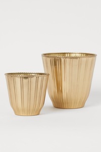 Maceta de Metal Plegable Hecha a Mano para Decoración del Hogar, para Plantas de Interior y Exterior, Decoración de Mesa - Product Image 3
