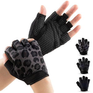 Professional Half Finger Neoprene Gym <b>Gloves</b> for Fitness Workout Training Non-Slip Breathable Design for Strength & Conditioning - Product Image 1