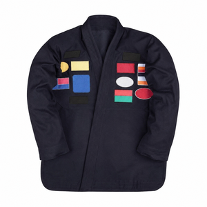 Proveedor de Kimonos de Jiu Jitsu Ligeros con Logotipo Personalizado, Kimono BJJ Blanco de 380 g/m², Venta al Por Mayor Edición Limitada Brasileña Unisex - Product Image 1