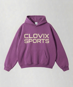 Sweat à capuche court personnalisé pour femme, impression UV, design tendance, manches longues, prix abordable, haute qualité, vente en gros - Product Image 2
