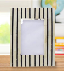 Top Selling Resin Wood Custom Designs Indian Handcrafted Item Wholesale Price Product Horn Bone Picture Photo <b>Frame</b> High Quality - Product Image 4