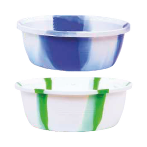 Bañera Multiusos de Plástico PP Ecológico de 13 Pulgadas, Hecha en India, Duradera y Ligera para Uso Doméstico en Cocina y Baño - Product Image 2