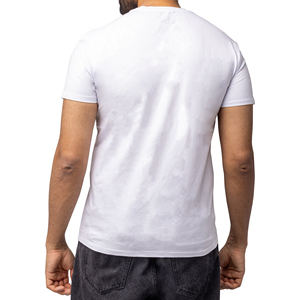 เสื้อยืดผู้ชายประดับเพชร คุณภาพดีที่สุด สไตล์ใหม่ ผลิตตามสั่ง สำหรับใส่หน้าร้อน ผลิตจากโพลีเอสเตอร์/คอตตอน แห้งเร็ว ระบายอากาศได้ดี - Product Image 4