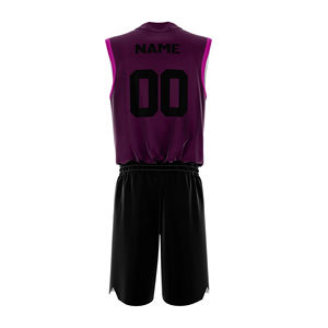 Uniforme de Baloncesto Personalizado Unisex, 100% Poliéster, Malla Transpirable, con Colores y Nombres de Equipo Personalizados - Product Image 6
