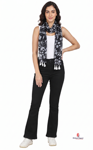 Premium Printed Fashion Long Scarf Soft Fabric <b>Head</b> <b>Wrap</b> Private Label OEM ODM Textile Manufacturer Export - Product Image 6