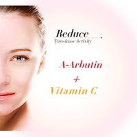 Krim Pemutih Pelembap Anti-Kerut Anti-Pigmentasi Formula Lanjutan Private Label 2% Arbutin Niacinamide Vitamin C