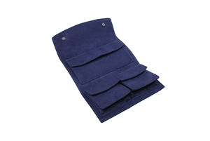 กระเป๋าเก็บเครื่องประดับหนังกลับญี่ปุ่นทรงสี่เหลี่ยมพับสองชั้นสำหรับการเดินทางที่เป็นระเบียบเรียบร้อย ขนาด 280x180x13 มม. - Product Image 3